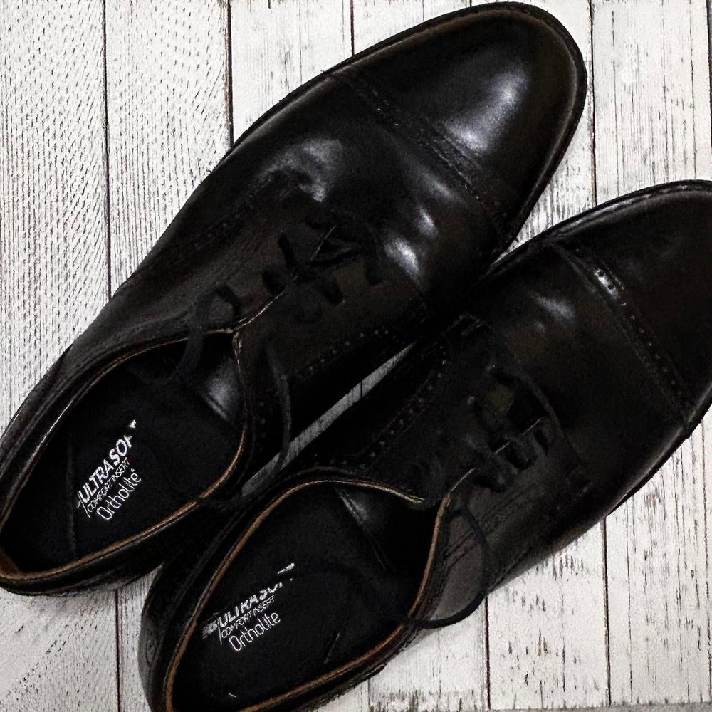 New Balance Men's Black Oxford size 10 dress shoes workwear